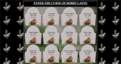 Desktop Screenshot of curseofbobbylayne.com